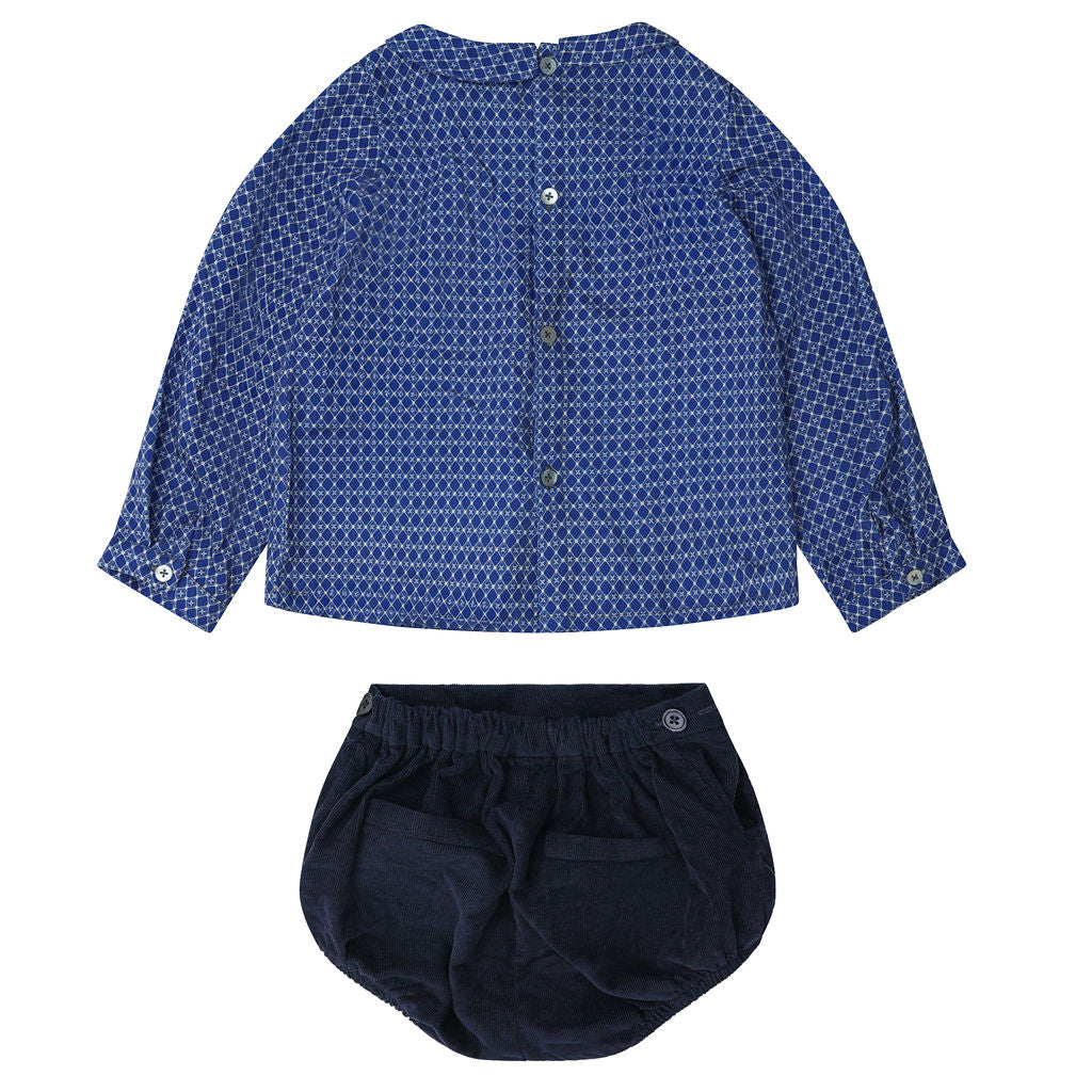 TAILORED POCKET BLOOMER