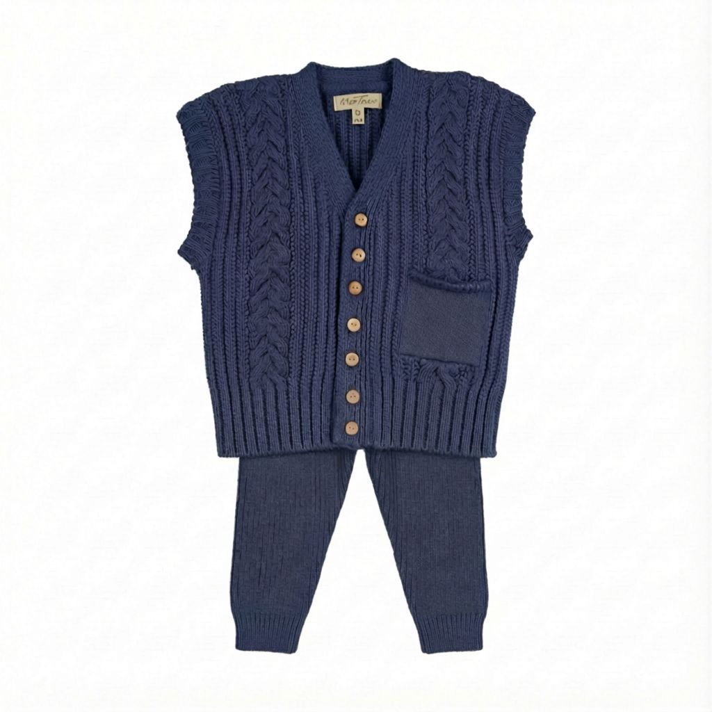 BRAIDED KNIT ENSEMBLE