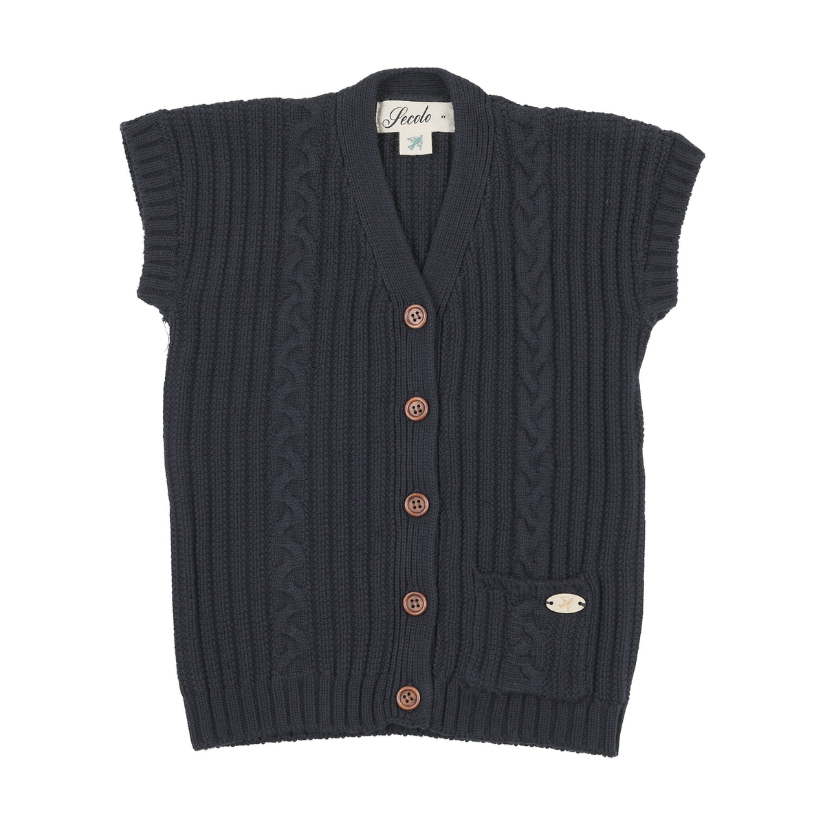 BRAIDED KNIT VEST