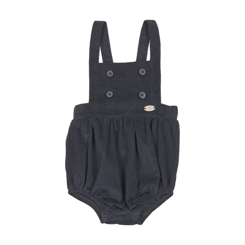 CORDUROY CROSS-STRAP ROMPER