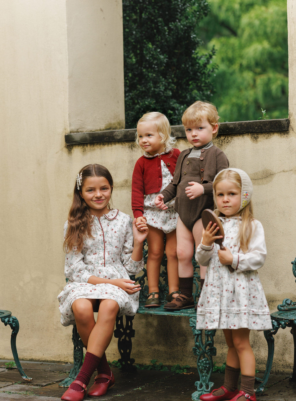 ORCHARD GRACE  BUTTONED FRONT SET