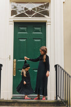 VELOUR OVERLAY MAXI DRESS