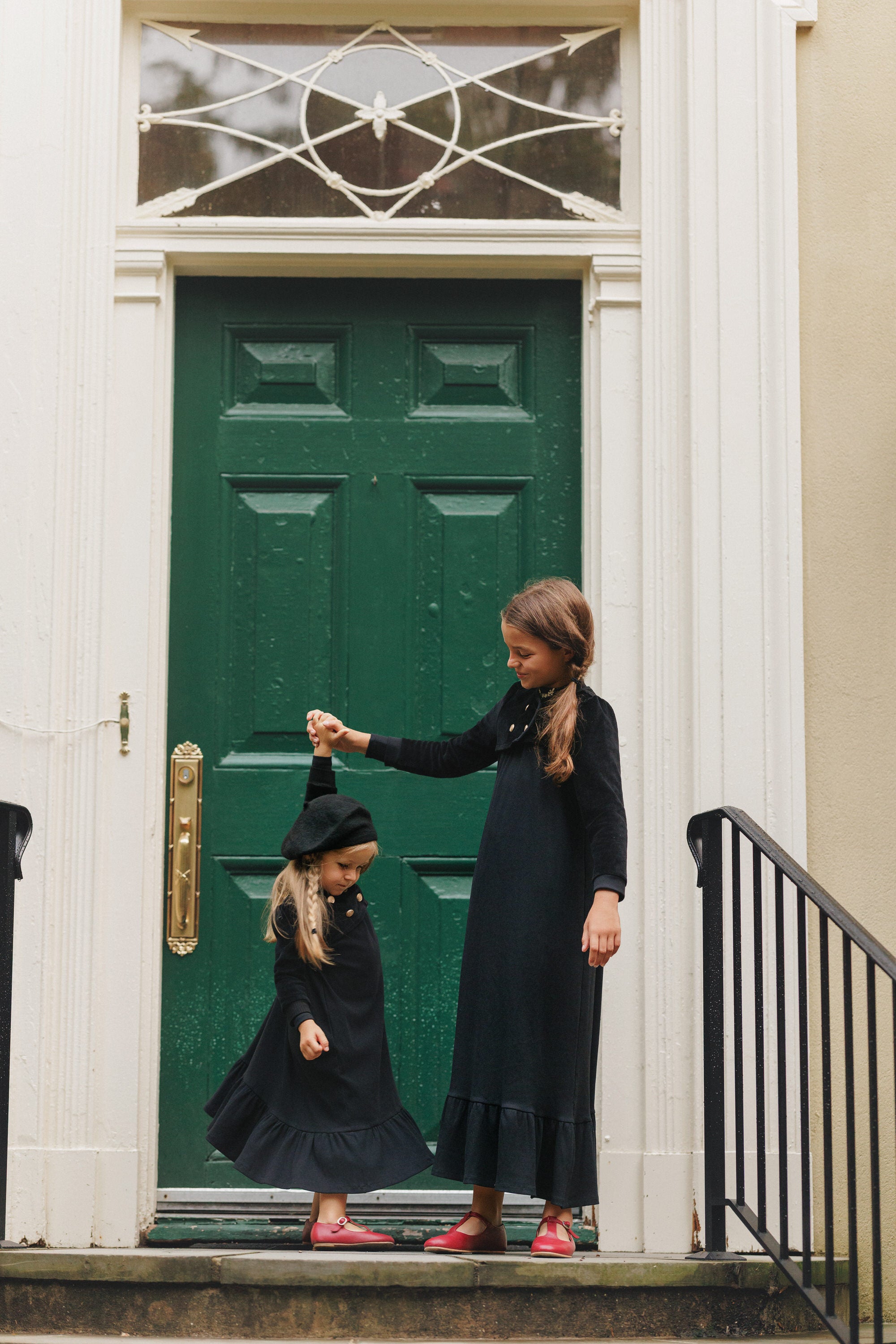 VELOUR OVERLAY MAXI DRESS
