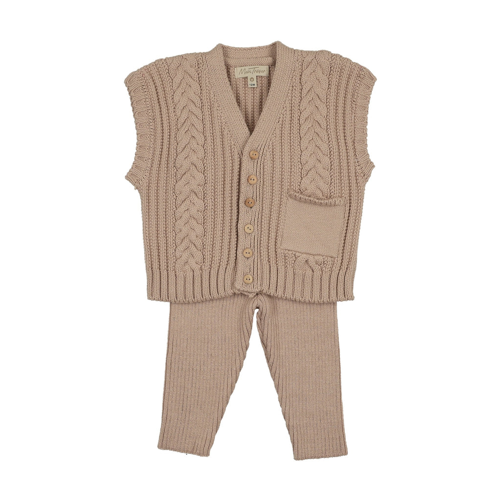 BRAIDED KNIT ENSEMBLE