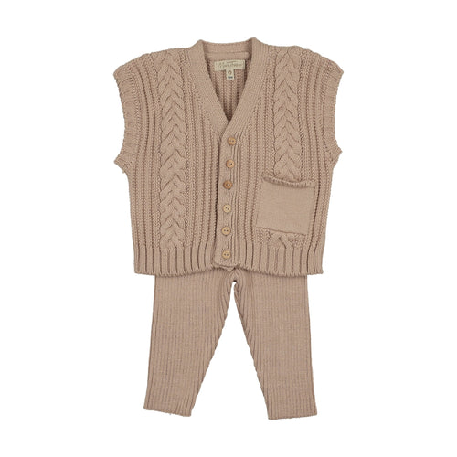 BRAIDED KNIT ENSEMBLE