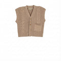 BRAIDED KNIT VEST