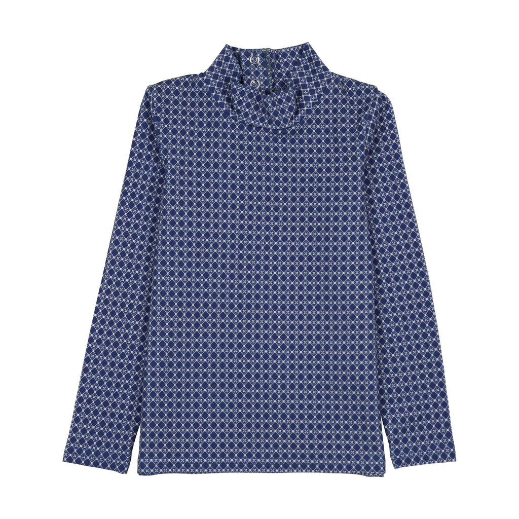 PATTERNED TURTLENECK