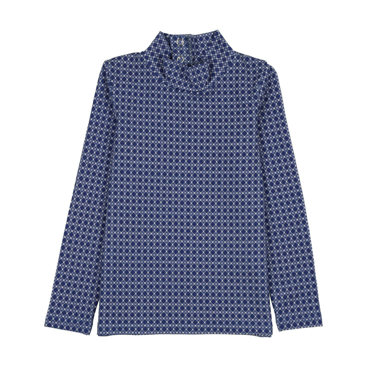 PATTERNED TURTLENECK